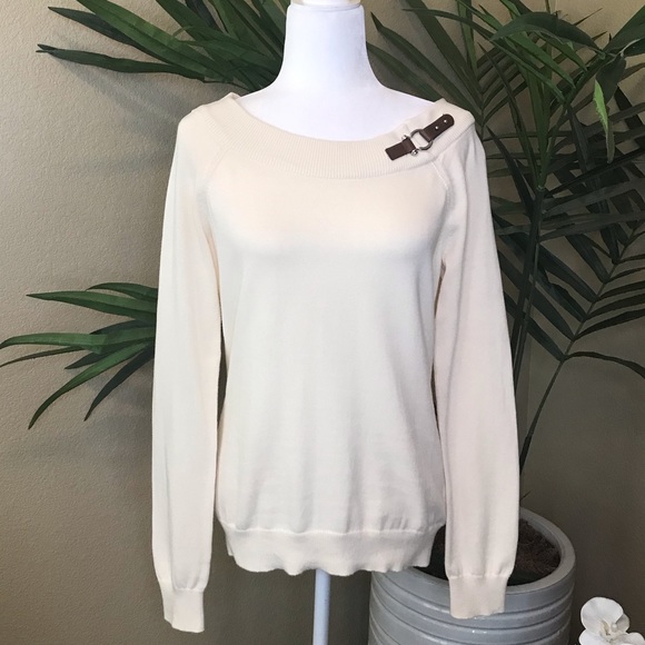 Ralph Lauren Buckle Women’s Sweater - Size: M/L - Picture 10 of 17